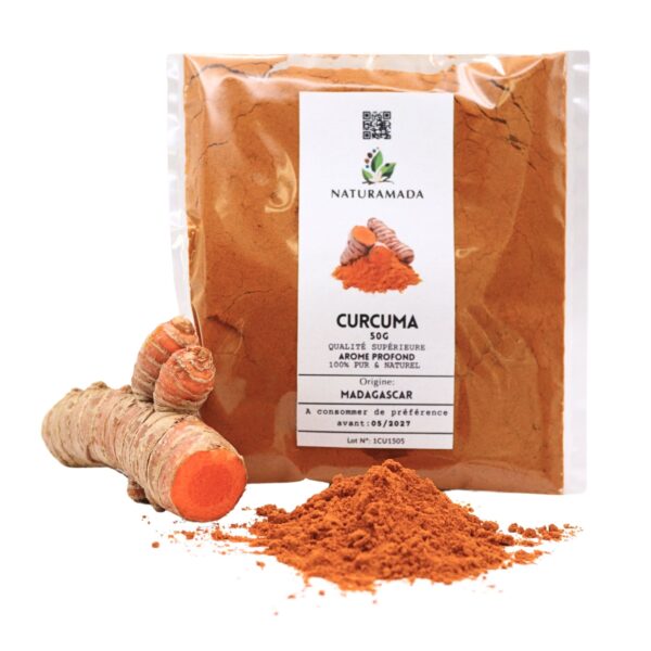 Curcuma poudre 50 g – Image 2