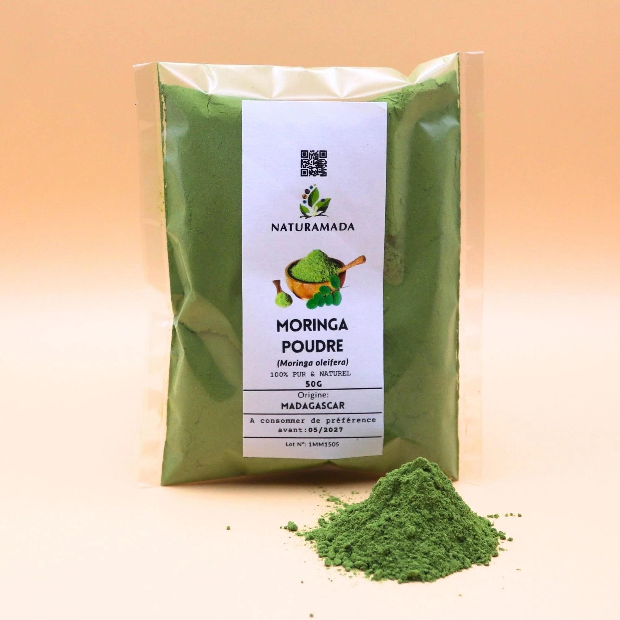 Poudre de moringa – 50 g