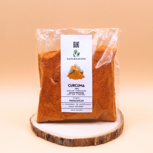 Curcuma moulu 50 g – Image 2