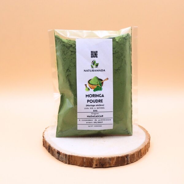 Poudre de moringa – 50 g – Image 2