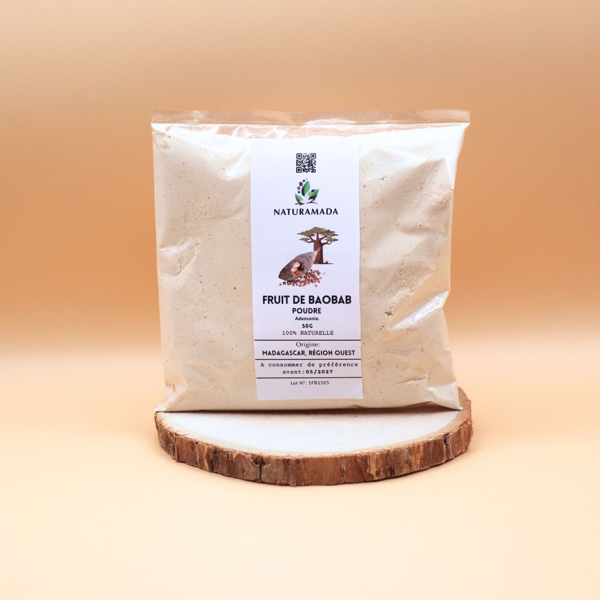Poudre de baobab – 50 g